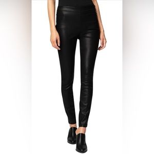 Blank NYC Faux Leather Biker Leggings Size 26 NWT